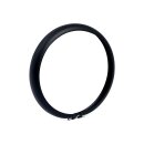 Headlamp trim ring. 5-3/4". Black wrinkle