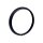 Headlamp trim ring. 5-3/4". Black wrinkle