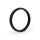 Bates style headlamp trim ring. 4-1/2". Black wrinkle