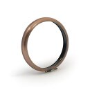 Late style spotlamp trim ring. 4". Copper plated