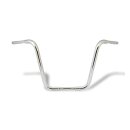 1-1/4" Buffalo Apehangers, 16" high, chrome