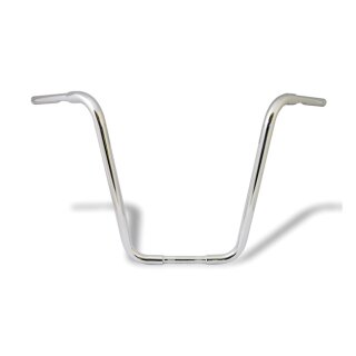 1-1/4" Buffalo Apehangers, 20" high, chrome