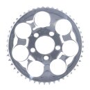 530er Kettenrad chrom für Harley Modelle 00-23 49...