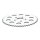 Chain conversion rear sprocket 51T. Chrome