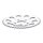 REAR SPROCKET, CHROME. 47T