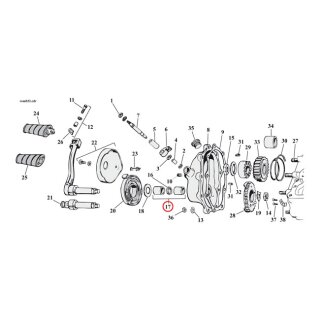 JIMS KICKSTART SHAFT BUSHING KIT