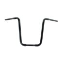 1-1/4" Apehanger narrow body, 19" rise, black