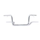 1-1/4" Apehanger wide body, 11" rise, chrome