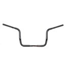 11 Zoll Fat Buffalo Apehanger Lenker schwarz für Harley Touring 82-24