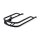 Touring fender rail, front. Black
