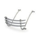 Front fender rail Cheese Grater. Chrome