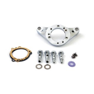 Chrom S&S Super E/G Vergaser Halter Entlüfter Kit für Harley Big Twin 93-06