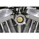 Chrom CV Vergaser Halter Entlüfter Kit Harley XL Sportster 91-03