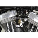 Chrom CV Vergaser Halter Entlüfter Kit Harley XL Sportster 91-03