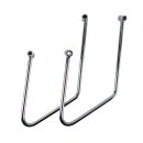 Chrom Satteltaschen Halter Kit für Harley Softail...