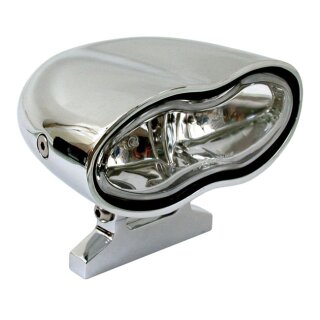 OVAL DOUBLE HEADLAMP, CLEAR LENS (ECE)
