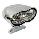 OVAL DOUBLE HEADLAMP, CLEAR LENS (ECE)