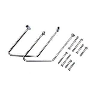 Satteltaschen Halter Bügel Kit für Harley Softail 00-17