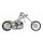 Paughco, Shorty Straight Cut univ. muffler. 16" long