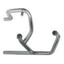 Paughco Crossover Head Pipes chrome for Harley Touring 85-94