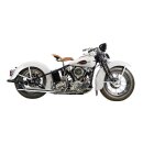 Paughco, 2 into 1 head pipes. (S-pipe). Chrome
