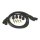 Dynatek, 7mm spark plug wire set. Black