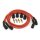 Dynatek, 7mm spark plug wire set. Red