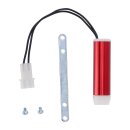 Dynatek, custom shift light. Red anodized