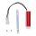 Dynatek, custom shift light. Red anodized