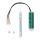 Dynatek, custom shift light. Green anodized