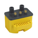 Accel Single Fire Super Coil Zündspule für Harley Davidson 12V 3 Ohm gelb