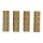 Paughco, 48-85 pushrod cover retainer set. Knurled style