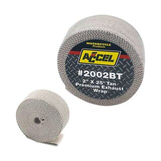 ACCEL 2" X 25 TAN EX WRAP BULK