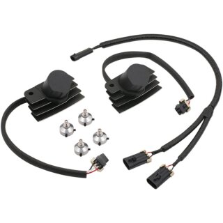 Accel Stealth Cop Supercoil Zündspulen Kit schwarz für Harley Big Twin EFI 01-17
