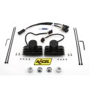 Accel Stealth Cop Supercoil Zündspulen Kit schwarz für Harley Big Twin EFI 01-17