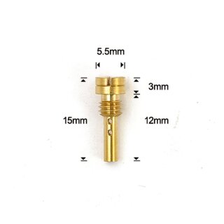 Slow jet for Keihin butterfly carb. 100