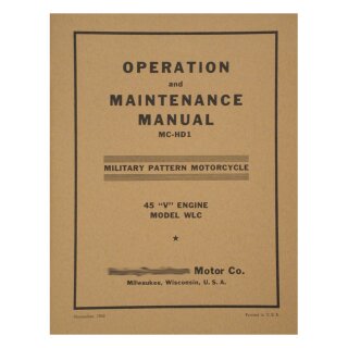 OPERATION & SERVICE MANUAL 42-43 WLC