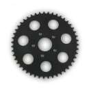 REAR SPROCKET, BLACK. 47T