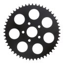 REAR SPROCKET, BLACK. 51T