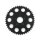 REAR SPROCKET, BLACK. 46T