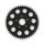 REAR SPROCKET, BLACK. 47T
