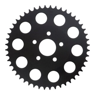 REAR SPROCKET, BLACK. 48T