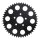 REAR SPROCKET, BLACK. 48T