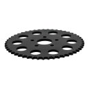 REAR SPROCKET, BLACK. 49T