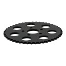 Chain conversion rear sprocket 47T. Black