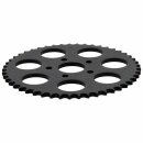 Kettenrad schwarz 49 Zähne für Harley XL Sportster 86-92