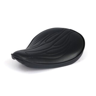 Fitzz custom solo seat. Black Flame. Small. 4cm thick
