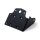 Side mount license plate bracket. Black