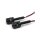 LICENSE PLATE LIGHT, LED. BLACK