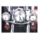 Nebel Lampen Halter Spotlamp Mounting Bar für Harley...